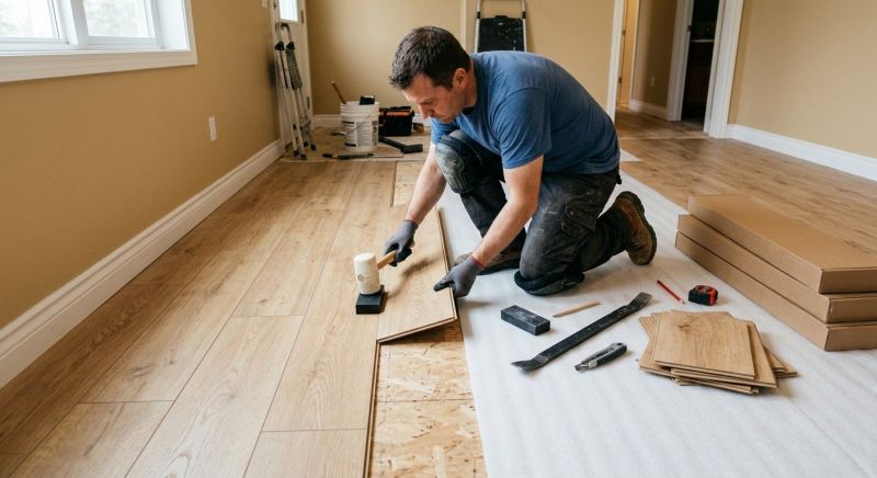 Laminate Floor Installation in Millville, DE