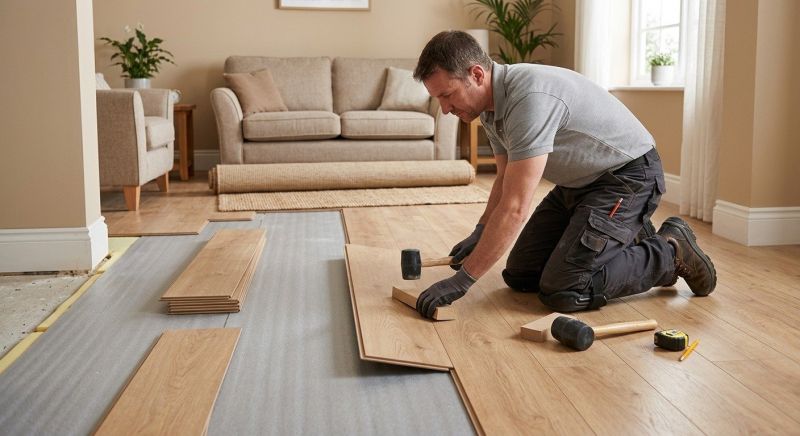 Laminate Floor Installation in Ocean City, MD