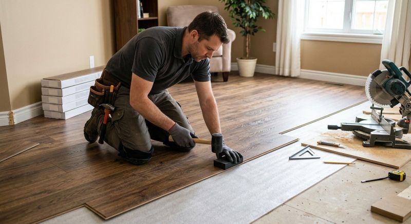 Laminate Floor Remodeling in Millsboro, DE