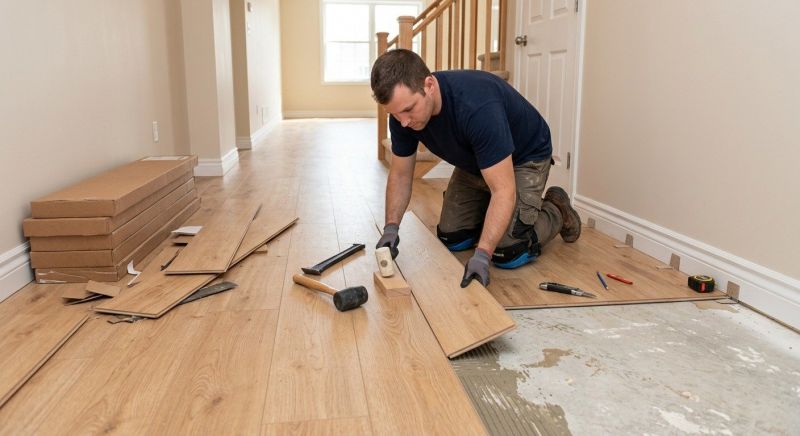 Laminate Floor Replacement in Bridgeville, DE