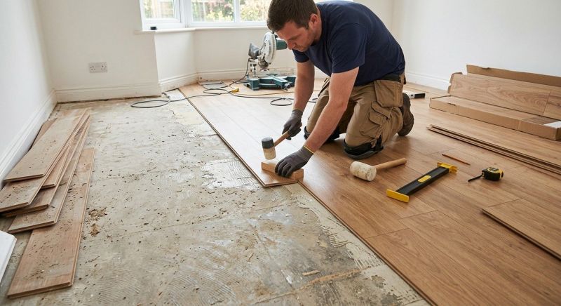 Laminate Floor Replacement in Millsboro, DE