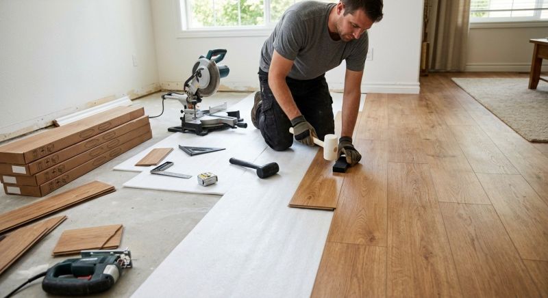 Laminate Floor Replacement in Millsboro, DE