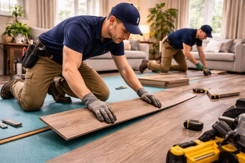 Laminate Floor Replacement in Milford, DE