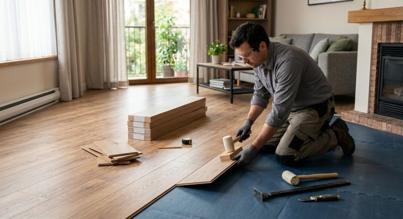 Laminate Floor Replacement in Parsonsburg, MD
