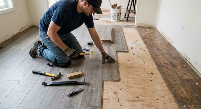 Laminate Floor Replacement in Selbyville, DE
