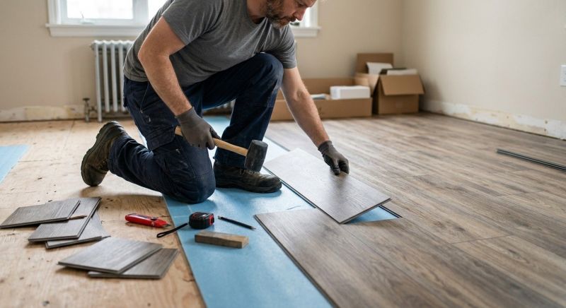 Linoleum Floor Installation in Berlin, MD