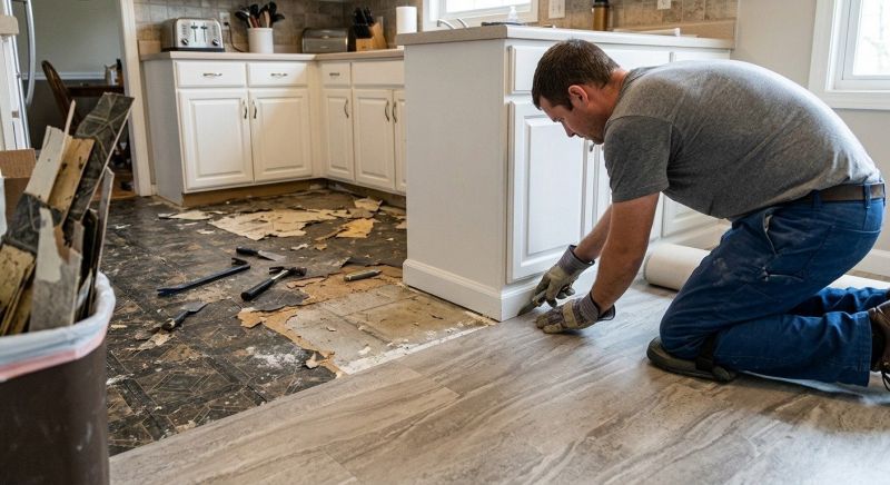 Linoleum Floor Installation in Greenwood, DE