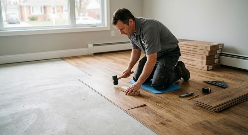 Linoleum Floor Installation in Harbeson, DE