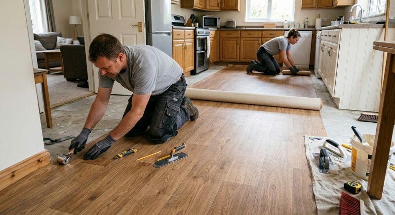 Linoleum Floor Installation in Millsboro, DE