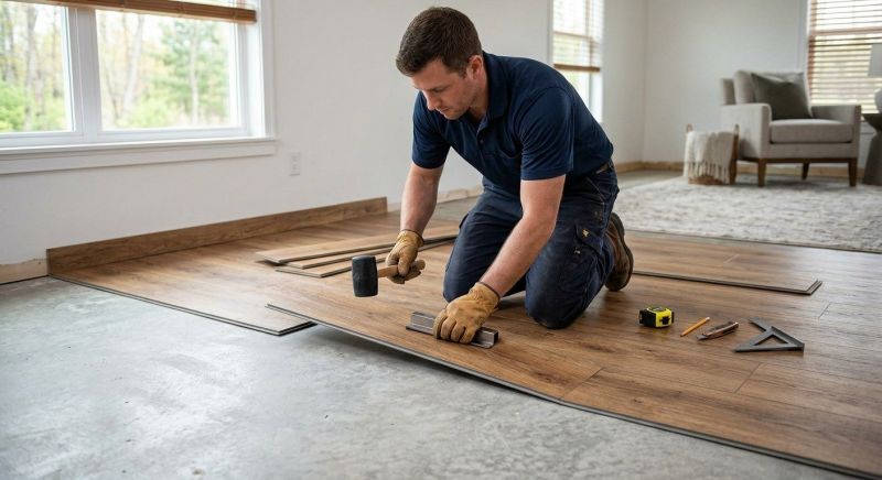 Luxury Vinyl Tile Installation in Bethany Beach, DE