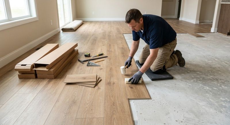 Lvt Flooring Installation in Seaford, DE