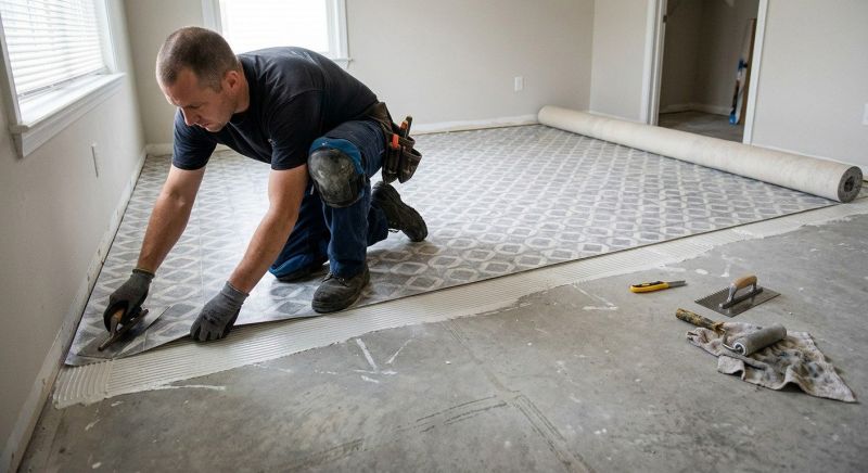 Sheet Flooring Installation in Salisbury, MD