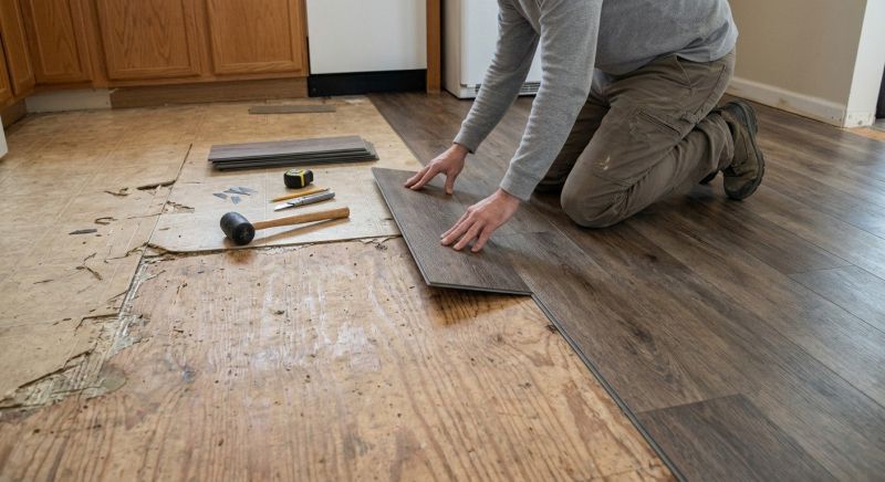 Vinyl Flooring Installation in Delmar, DE