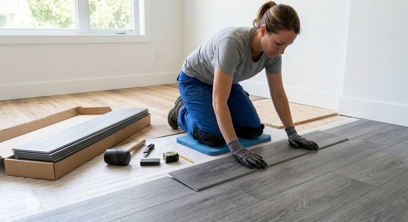Vinyl Tile Installation in Millsboro, DE