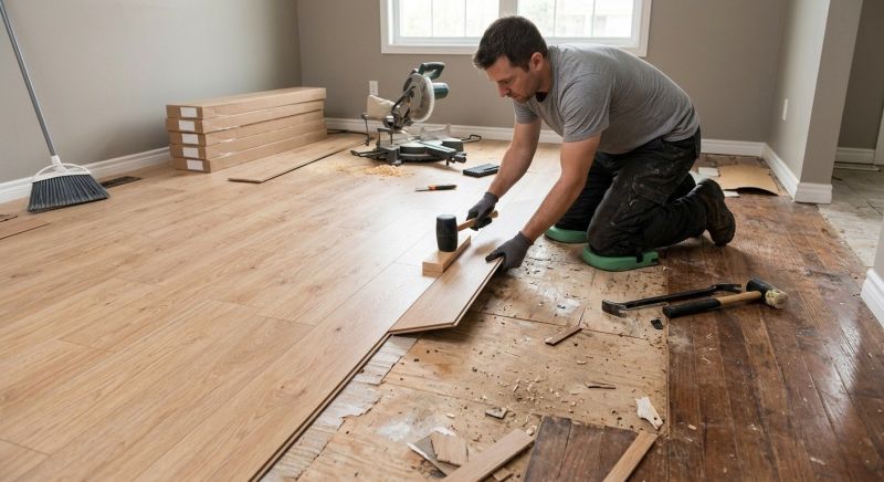 Wood Laminate Installation in Millsboro, DE